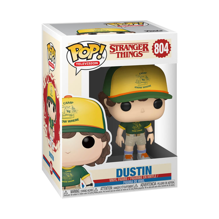 Funko POP! Vinyl: Television: Stranger Things: Dustin Henderson - (At Camp) - Collectable Vinyl Figure - Gift Idea - Official Merchandise - Toys for Kids & Adults - TV Fans