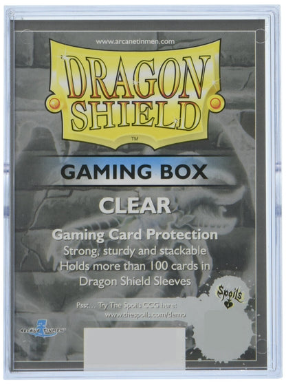 Dragon Shield 20001 Gaming Strongbox-Clear