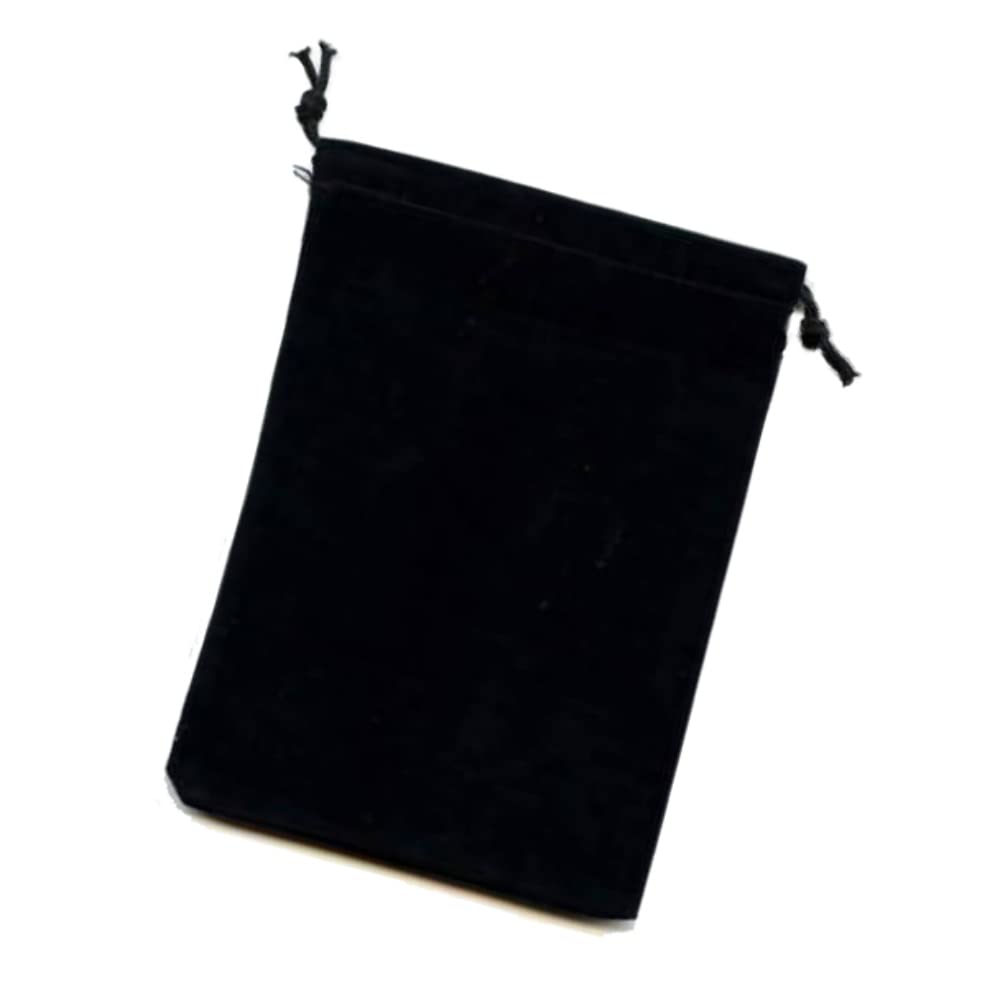 Chessex Black Velour Dice Bag (Large)