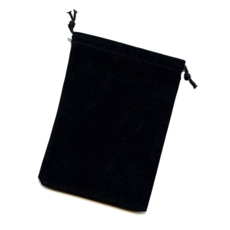 Chessex Black Velour Dice Bag (Large)