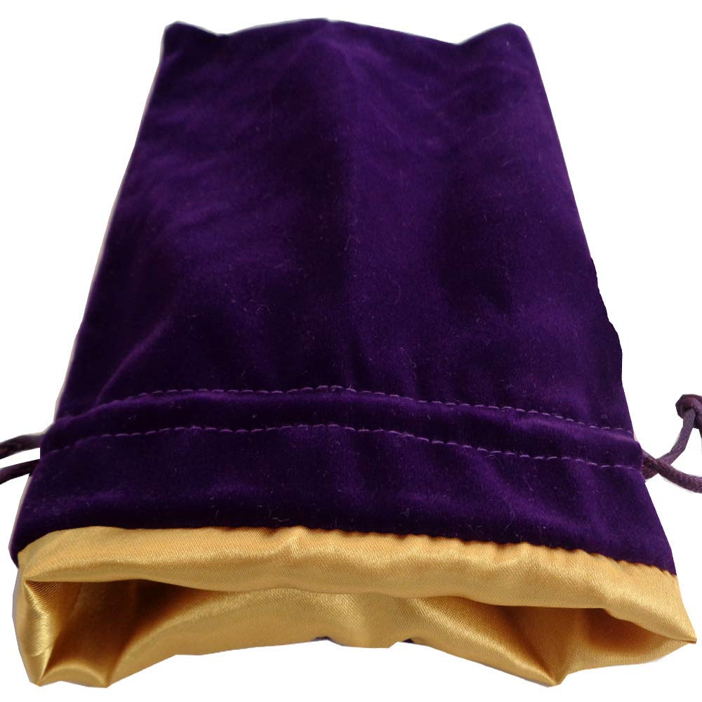 Borsa dadi: 6x8: Velluto/Satin: PU/GD