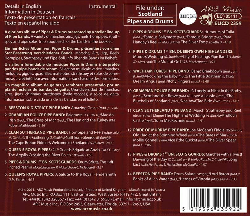 Best of Scottish Pipes and Drums