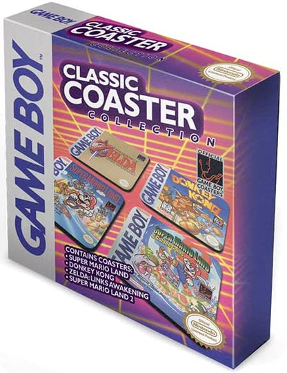 Nintendo CSP0022 Coaster Set of 4, Multi-Colour
