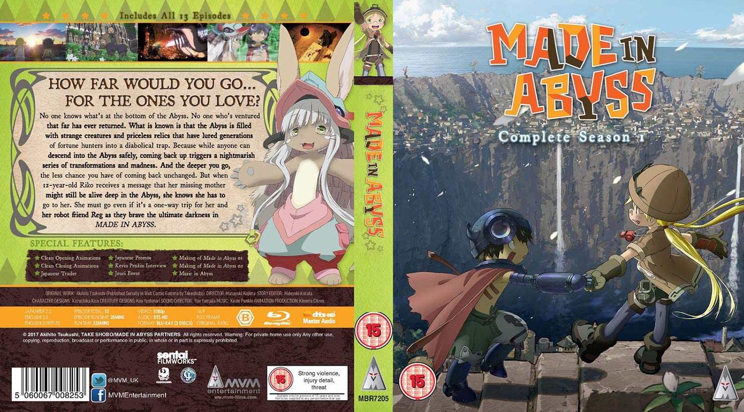 Made In Abyss BLU-RAY Standard Edition