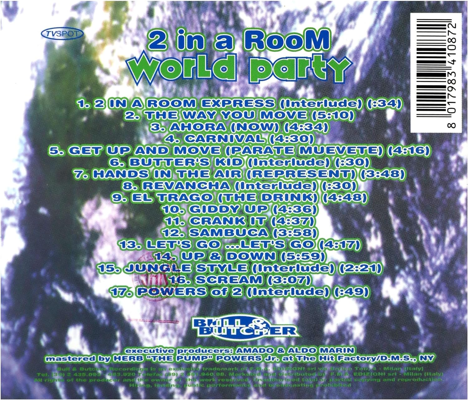 2 In A Room: World Party