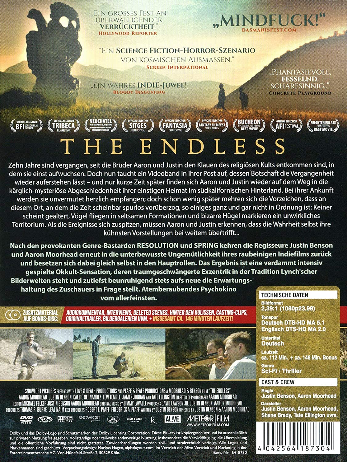 The Endless - Limited FuturePak (Blu-Ray + Bonus-DVD)