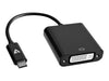 V7 V7UCDVI-BLK-1E USB-C male to DVI-D female Adapter