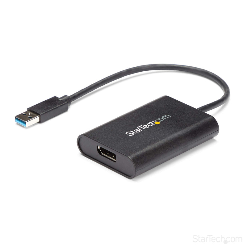 StarTech.com USB 3.0 to DisplayPort Adapter - 4K 30Hz - External Video & Graphics Card - USB Display Adapter - Supports Windows (USB32DPES2