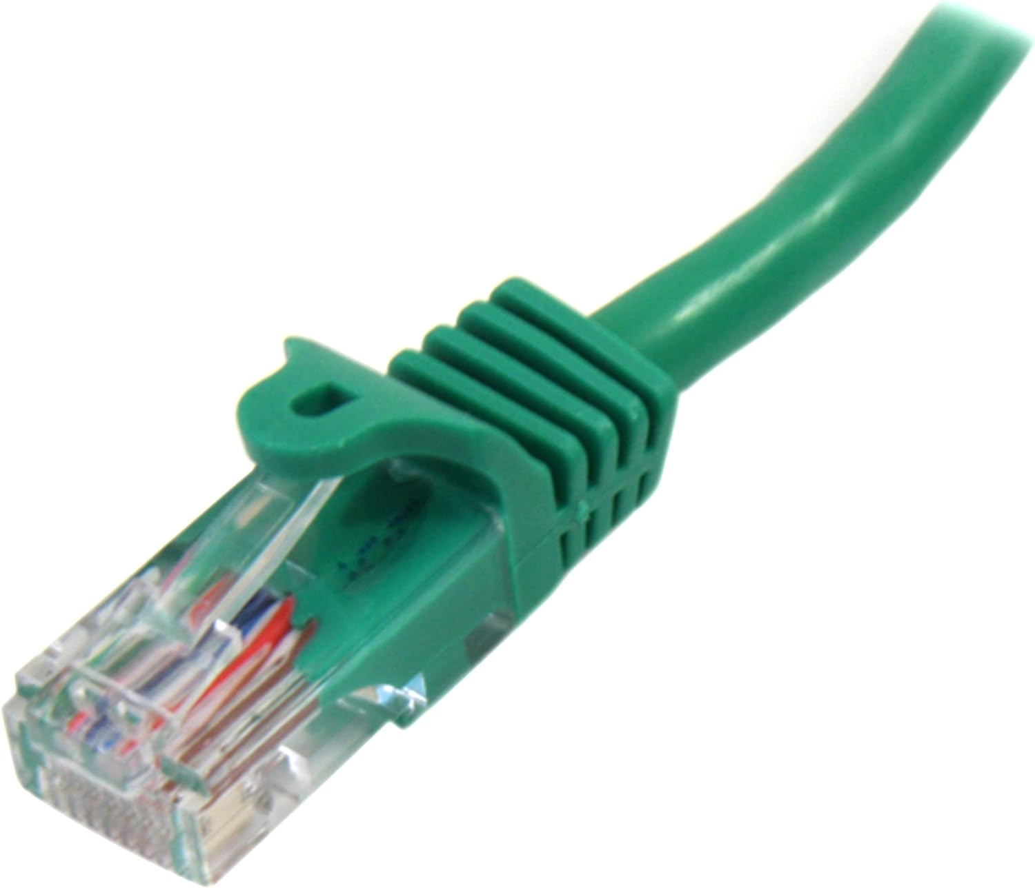 StarTech.com 2 m Green Cat5e Snagless RJ45 UTP Patch Cable - 2m Patch Cord - Ethernet Patch Cable - RJ45 Male to Male Cat 5e Cable (45PAT2MGN