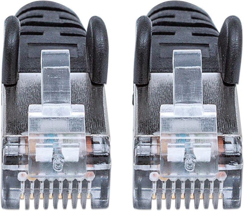 INTELLINET PATCHKABEL CAT6A-STECKER/CAT7-ROHKABEL 2M SW