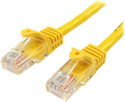 StarTech.com 7m Yellow Cat5e Patch Cable with Snagless RJ45 Connectors - Long Ethernet Cable - 7 m Cat 5e UTP Cable (45PAT7MYL