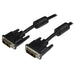 StarTech.com 2m DVI-D Single Link Cable - M/M DVI-D Monitor Cable - DVI-D 1920x1200 Cable - Video Monitor Cable M/M - Black 2 meter (DVIDSMM2M