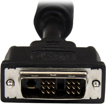 StarTech.com 2m DVI-D Single Link Cable - M/M DVI-D Monitor Cable - DVI-D 1920x1200 Cable - Video Monitor Cable M/M - Black 2 meter (DVIDSMM2M