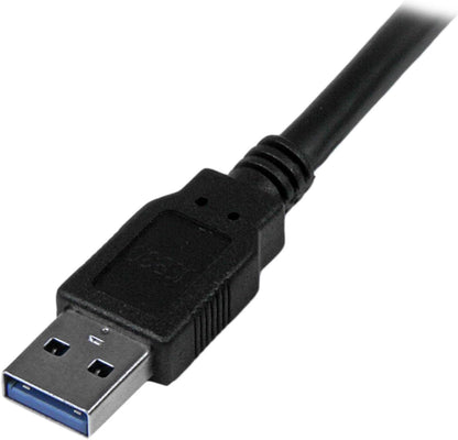 StarTech.com 3m Black SuperSpeed USB 3.0 Cable A to B - M/M - USB 3.0 A to B Cable - 1x USB 3.0 A (M), 1x USB 3.0 B (M) - 3 meter, Black (USB3SAB3MBK