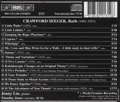 World of Ruth Crawford Seeger, The (Lin, Jones)