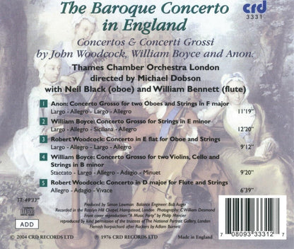 The Baroque Concerto in England