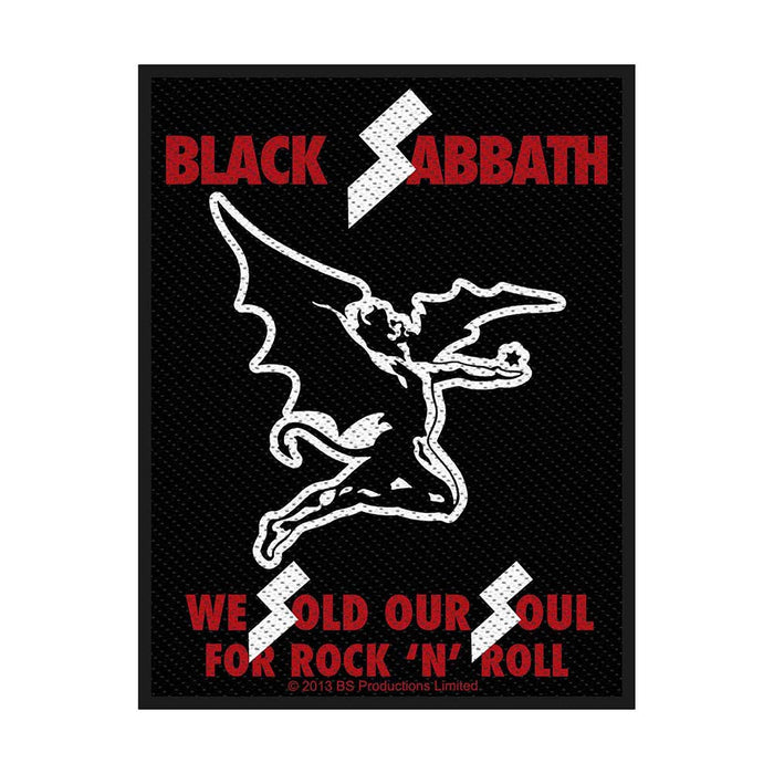 Black Sabbath Sold Our Souls Standard Patch