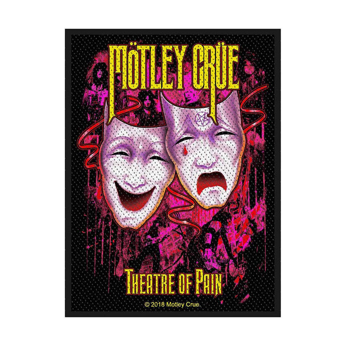 Motley Crue - Theatre of Pain Patch 7.5cm x 10cm