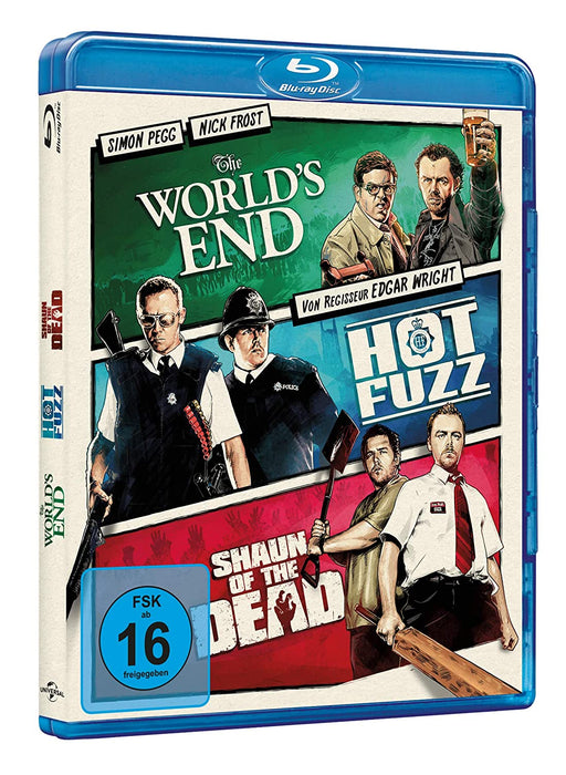 Cornetto Trilogie: The World's End / Hot Fuzz / Shaun of the Dead (3 on 1)