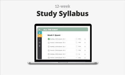 All the GMAT: Updated Syllabus for GMAT Focus 2024 + Online Starter Kit + GMAT Navigator