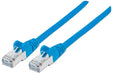 Intellinet 350723 Cable de Red Cat6A SFTP 100% Cobre RJ-45 macho/RJ-45 Macho, 0,5 m, Color Azul
