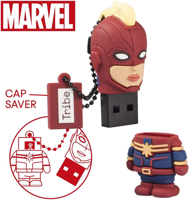 USB stick 16 GB Captain Marvel - Original Marvel 2.0 Flash Drive, Tribe FD016507