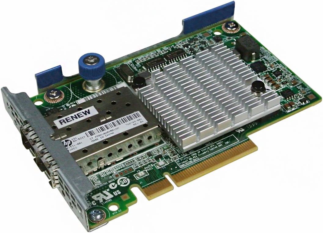 HP 700751-B21 2 Port FlexFabric 534FLR-SFP+ 10GBE Network Adapter