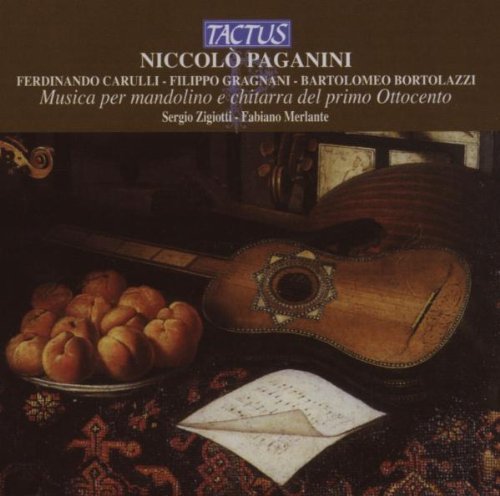 Niccolo Paganini: Musica Per Mandolino E Chitarra...
