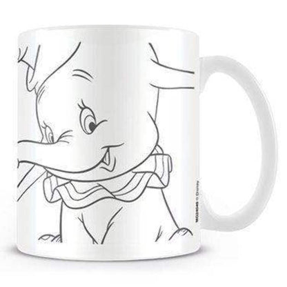 Dumbo Line Tasse Standard, Mehrfarbig, 1 Stück (1er Pack
