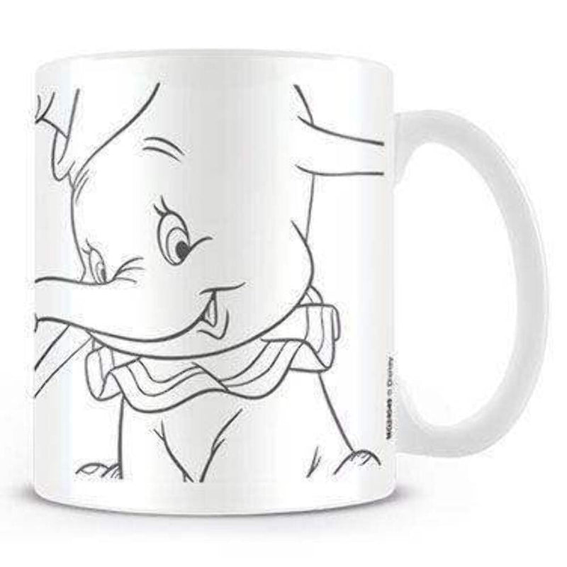 Dumbo Line Tasse Standard, Mehrfarbig, 1 Stück (1er Pack