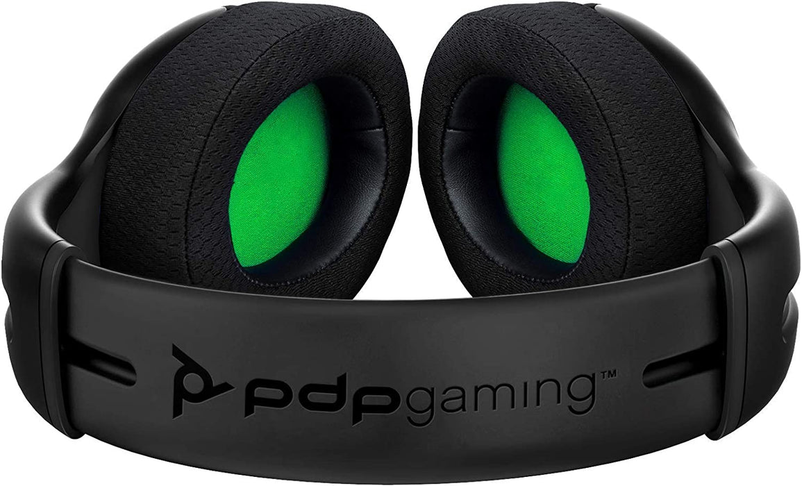 PDP Gaming LVL50 Wireless Headset with Mic for Xbox One, Series X|S - PC, Laptop Compatible - Noise Cancelling Microphone, Bass Boost, Lightweight, Soft Comfort Over Ear Headphones - Black Wireless single