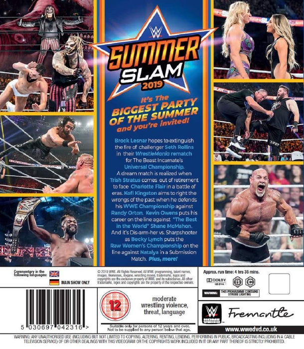 WWE: SummerSlam 2019