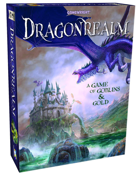 Gamewright | Dragonrealm | Board Game | Ages 10+ | 2-4 Players | 30 Minutes Playing Time
