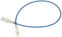 StarTech.com 0.5 m CAT6 Cable - Slim CAT6 Patch Cord - Blue - Snagless RJ45 Connectors - Gigabit Ethernet Cable - 28 AWG (N6PAT50CMBLS