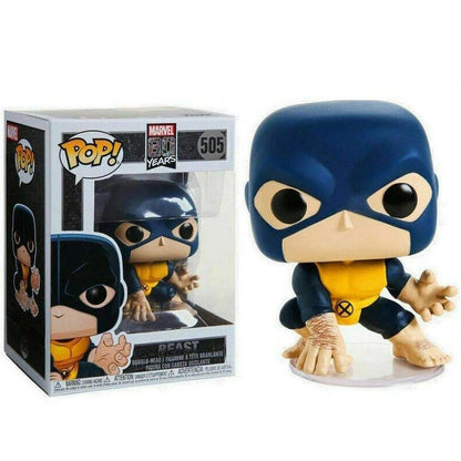 Funko POP! Bobble Marvel: 80th-First Appearance-The Beast - Marvel Comics - Collectable Vinyl Figure - Gift Idea - Official Merchandise - Toys for Kids & Adults - Comic Books Fans
