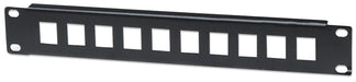Intellinet Patch Panel, Blank, 10 Inch, 1U, 10-Port