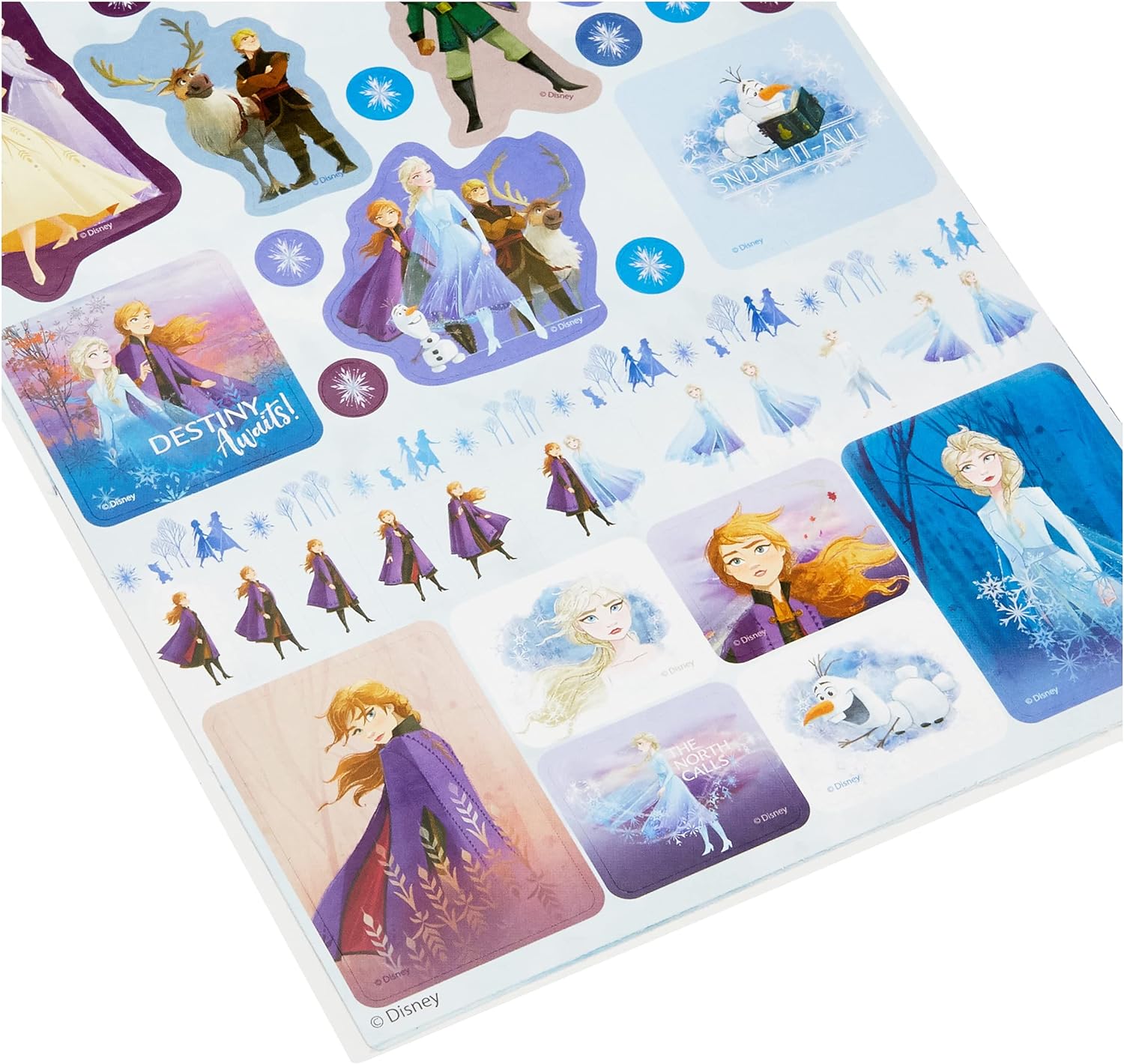 Frozen Sticker Book with Over 175 Magical Stickers by Anna & Elsa for Scrapbooking and Crafts