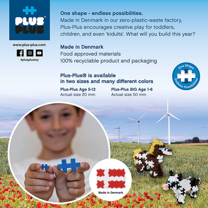 PLUS PLUS Turtle Tube Mix (100 Piezas