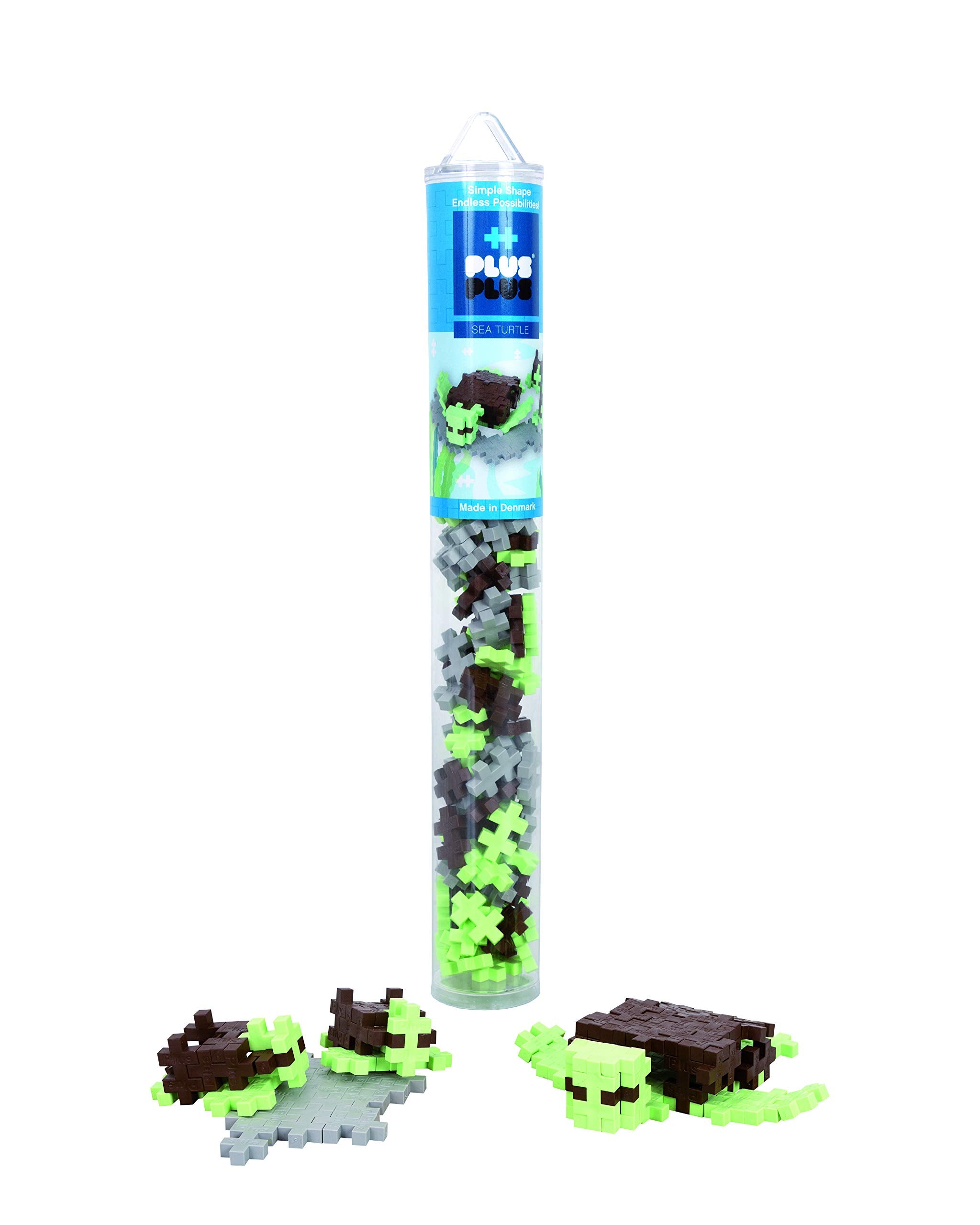 PLUS PLUS Turtle Tube Mix (100 Piezas