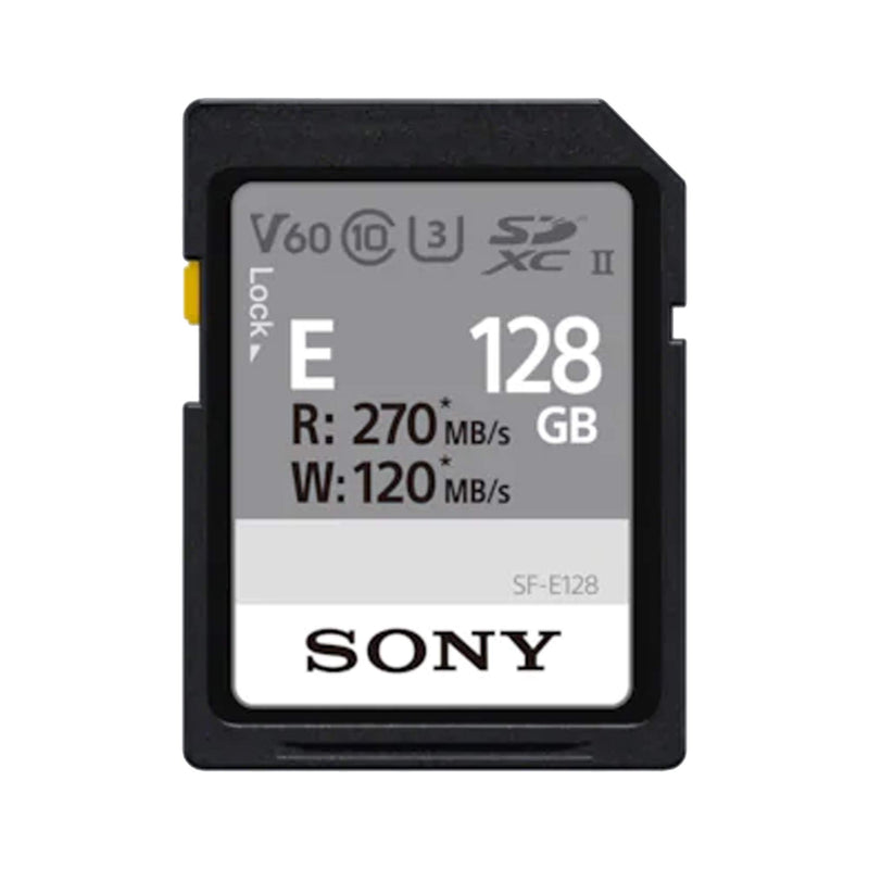 Sony Sdxc Sf-E Series 128Gb Uhs-Ii V60 - Sfe128