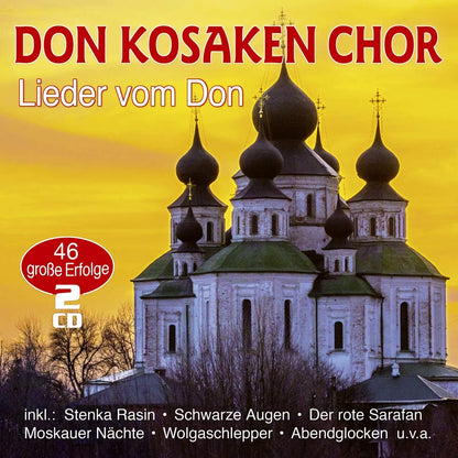 DON KOSAKEN CHOR - LIEDER VOM DON - 46 ORIGINAL AUFNAHMEN