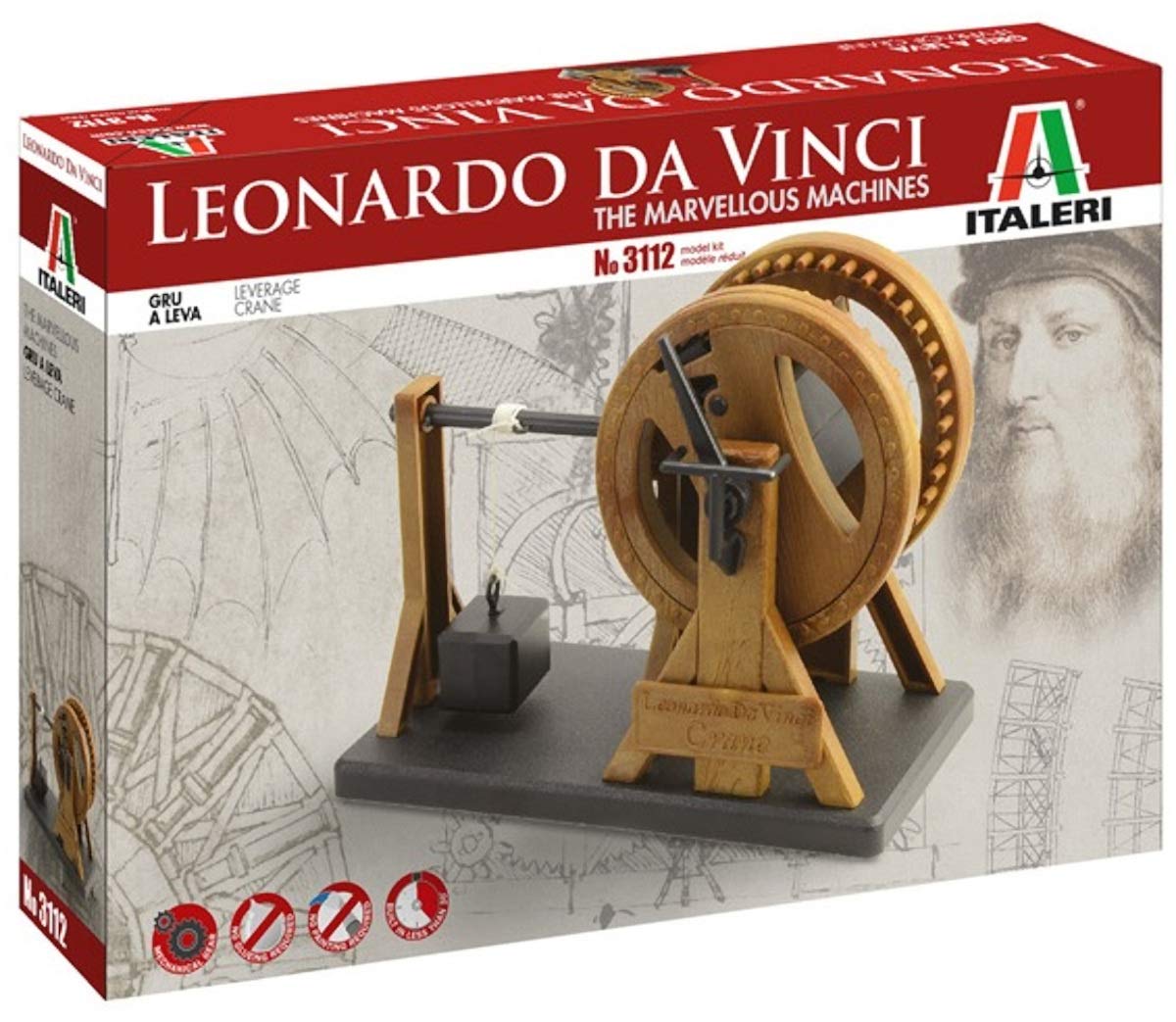 Italeri IT3112 Model for Mounting, Multicoloured