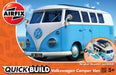 QUICKBUILD VW Camper-Van Modellbausatz, blau