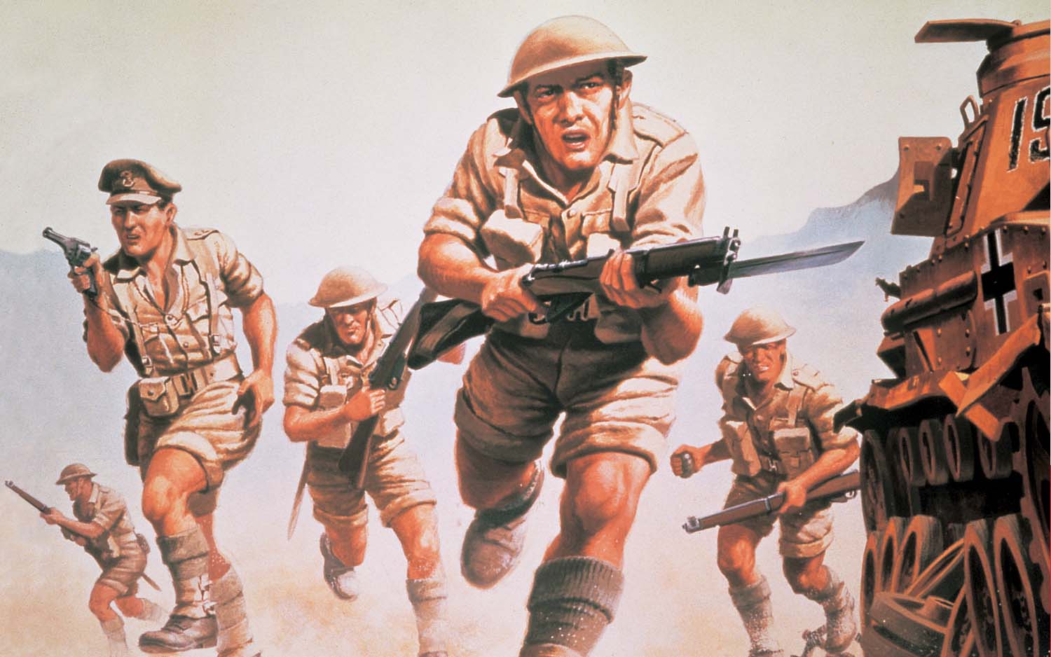 Airfix WWII British 8th Army Model