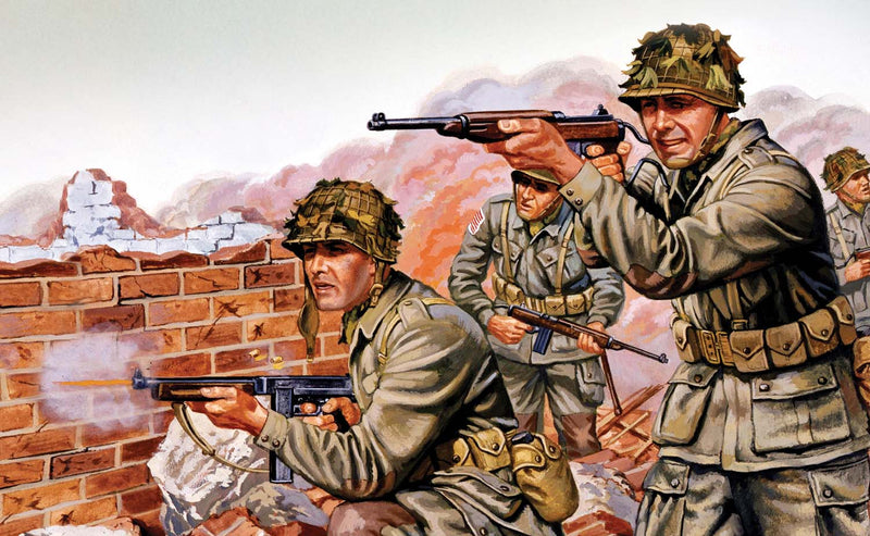 Airfix WWII US Paratroops Model