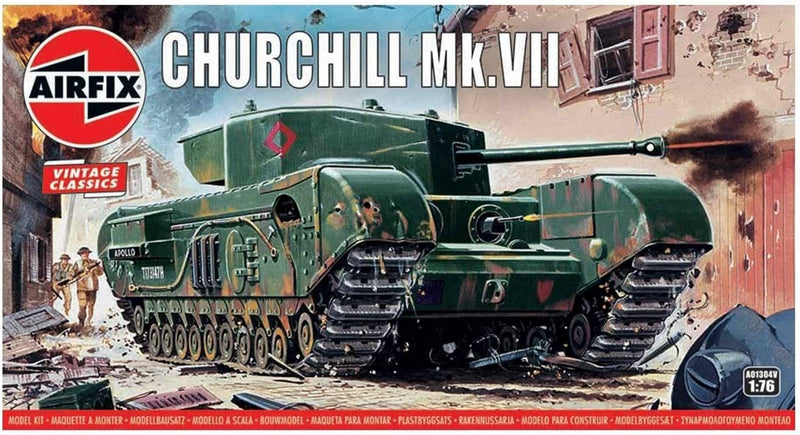 Airfix A01304V Churchill MK.VII réservoir 1: 76 Échelle