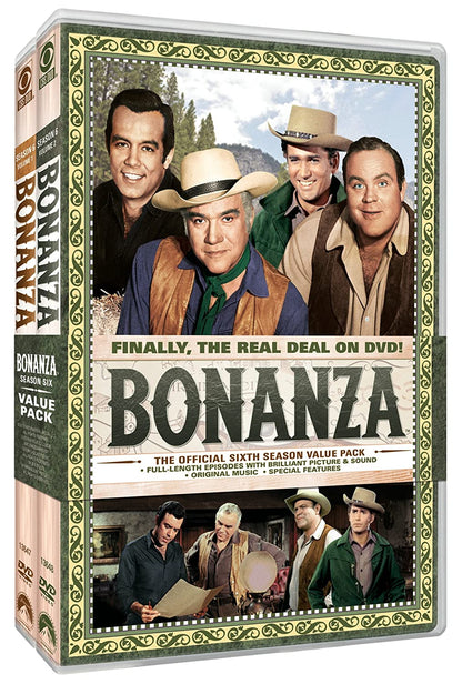Bonanza: Official Sixth Season, Vol. 1 & 2 (2-Pack)