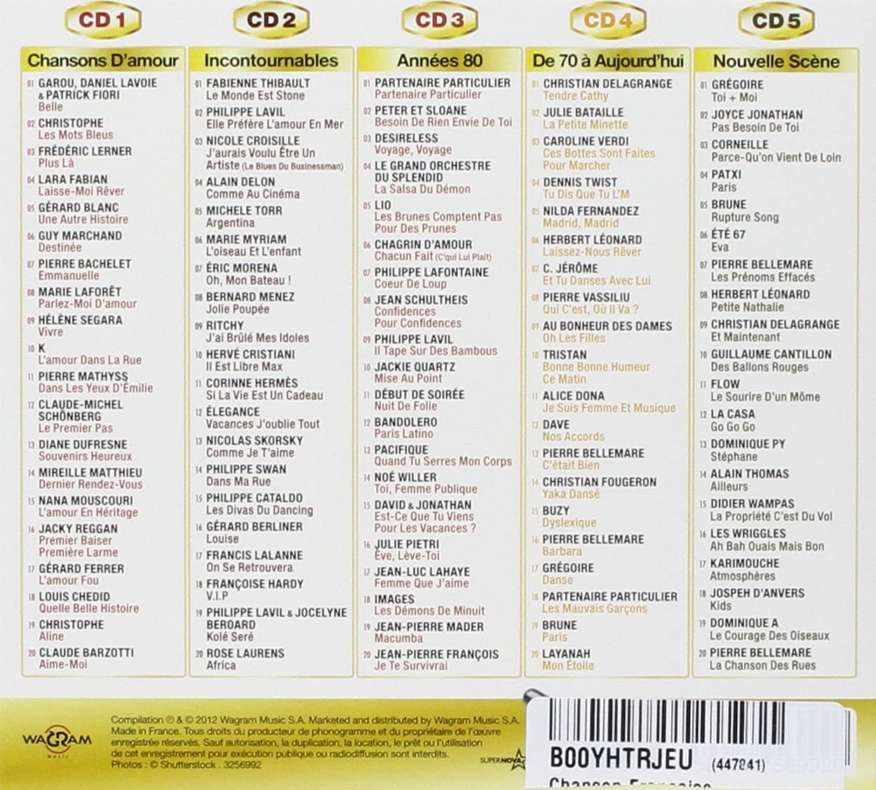 Chansons Francaises
