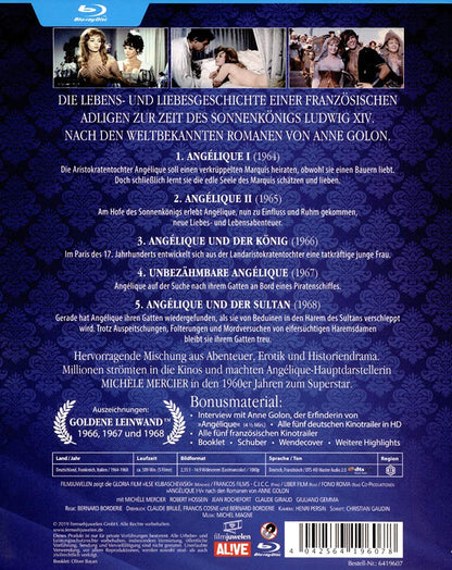 Angélique I-V - Gesamtedition (Alle 5 Filme - HD remastered) (Filmjuwelen)