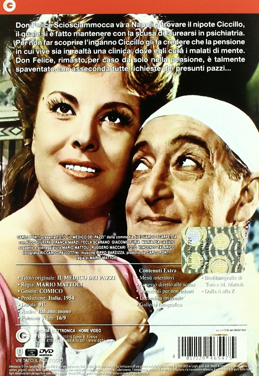 Toto' Il Medico Dei Pazzi